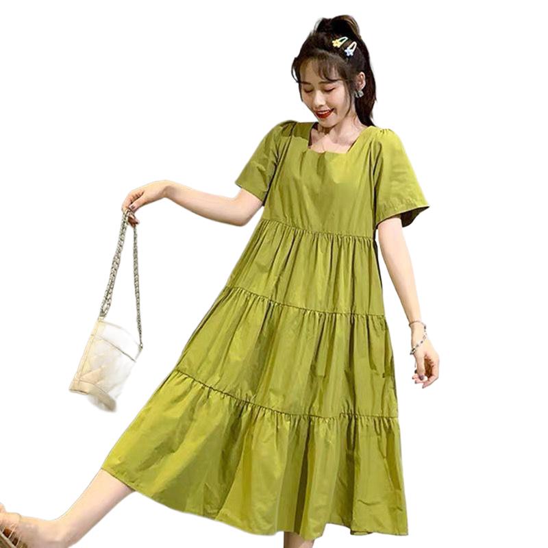 Linen Dress Wrap - Vestido largo de verano para mujer,