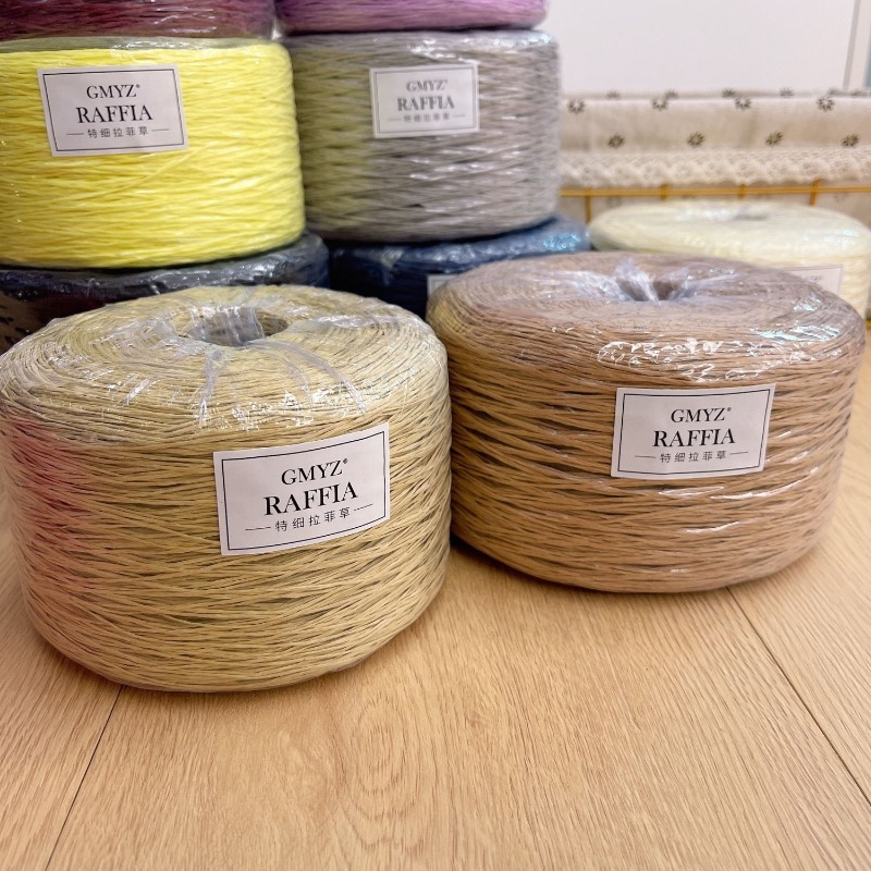 Crochet Bag Raffia - 250 g/unidad hilo de rafia plano