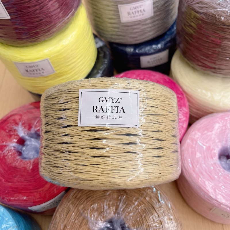 250 g/unidad hilo de rafia pla - Crochet Bag Raffia reseña y precio