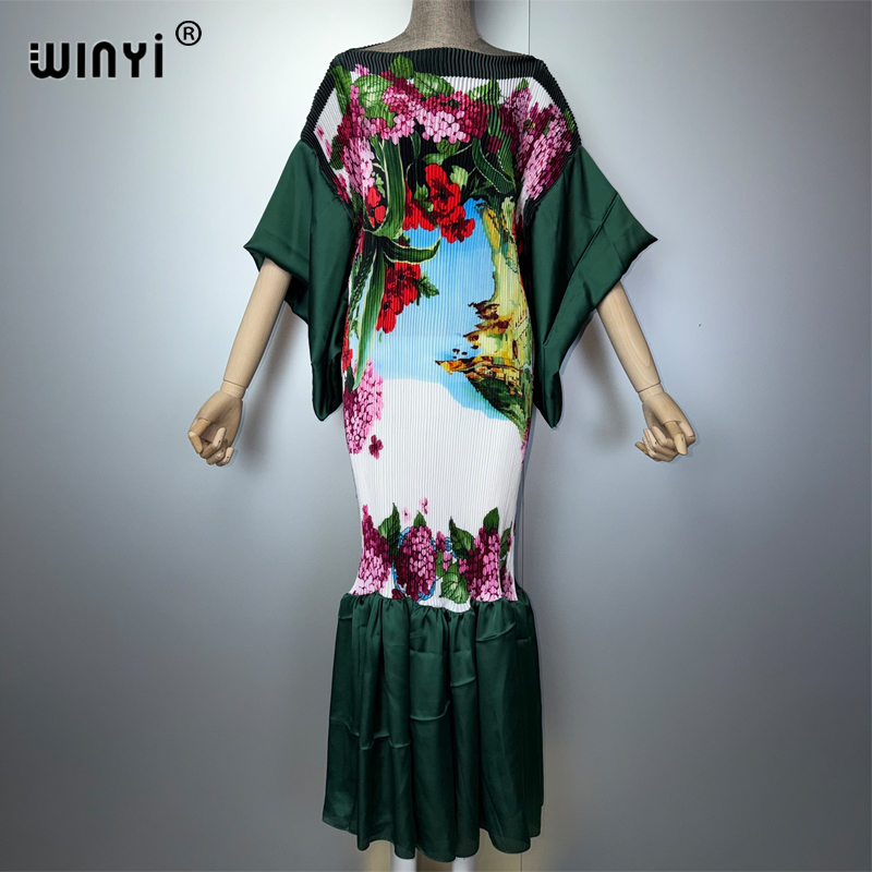Vestido largo de noche WINYI e - Cover Up Kaftan reseña y precio